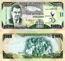 *100 Dolárov Jamajka 2012, P90 UNC - Kliknutím na obrázok zatvorte -